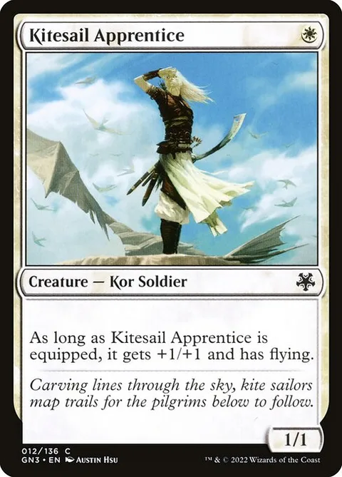 Kitesail Apprentice, card 12 from Game Night: Free-for-All
