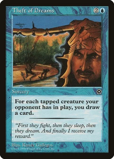 Theft of Dreams, card 55 from Portal Second Age