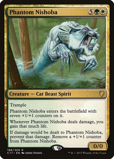 Phantom Nishoba, carte 188 de Commander 2017