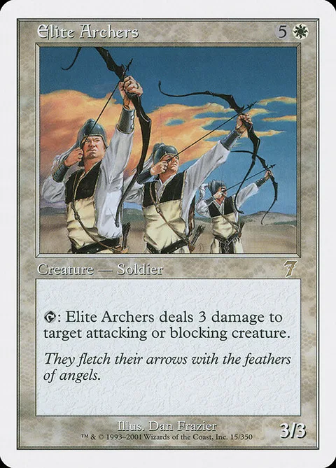 Elite Archers, carte 15 de Seventh Edition