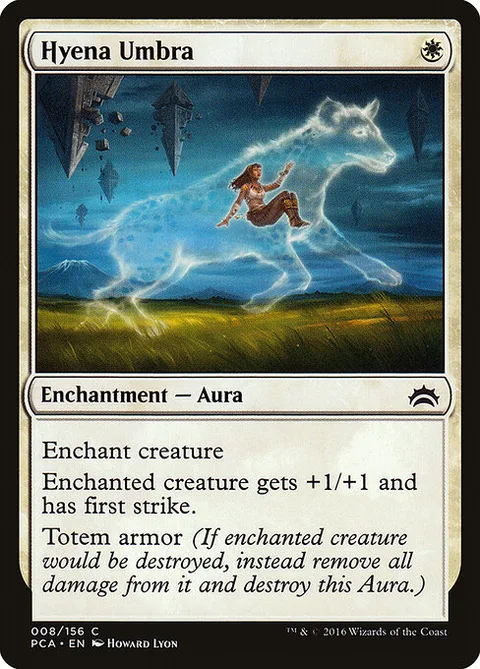 Hyena Umbra, card 8 from Planechase Anthology