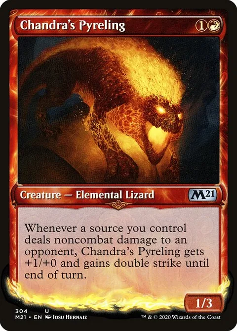 Chandra's Pyreling, card 304 from Core Set 2021