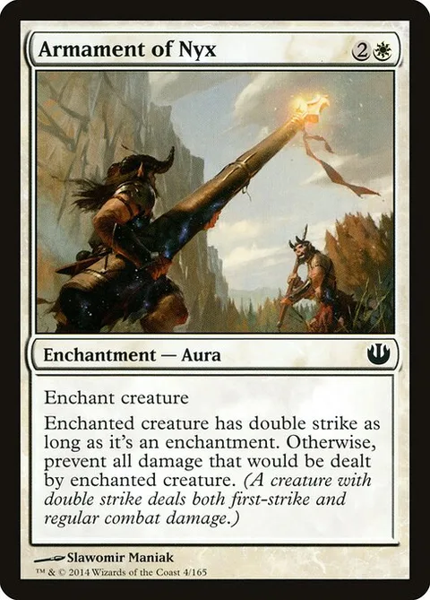 Armament of Nyx, card 4 from Journey into Nyx