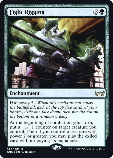 Fight Rigging, carte 145s de Streets of New Capenna Promos