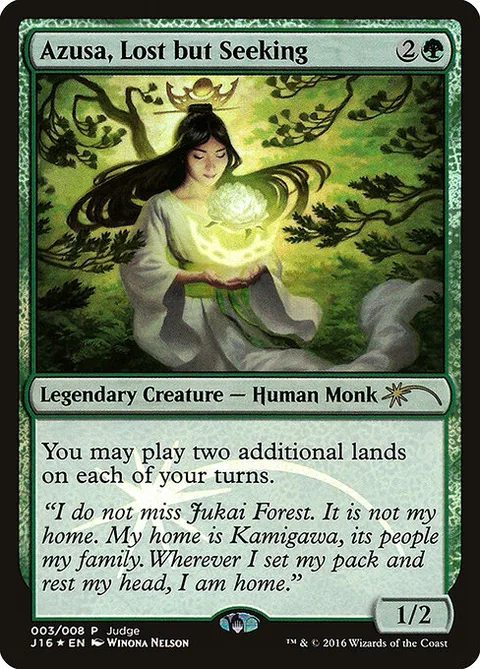 Azusa, Lost but Seeking, carte 3 de Judge Gift Cards 2016