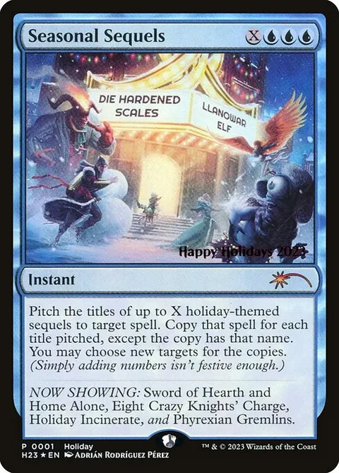 Seasonal Sequels, carte 23 de Happy Holidays