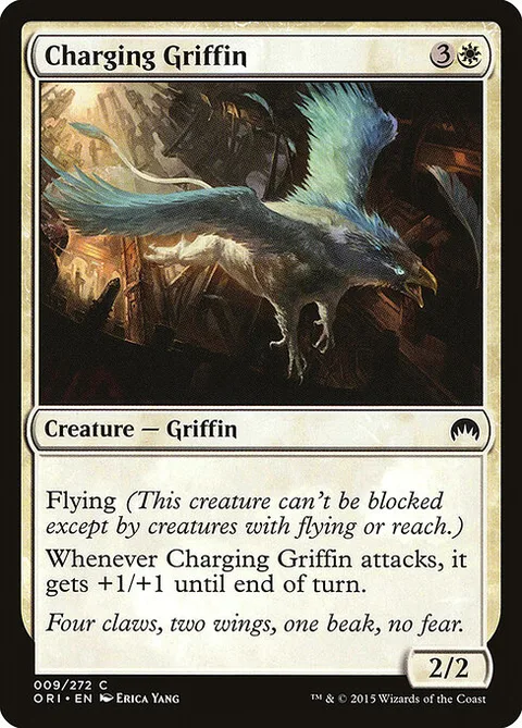 Charging Griffin, card 9 from Magic Origins