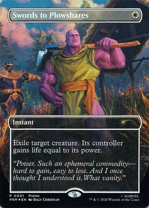 Swords to Plowshares, carte 2026-4 de Media and Collaboration Promos