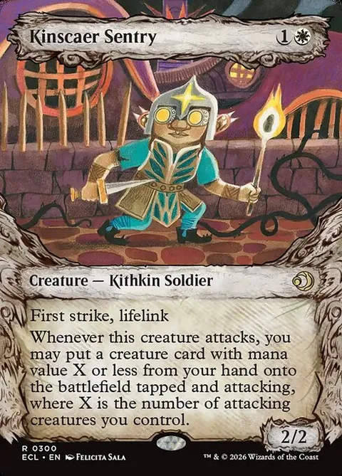 Kinscaer Sentry, card 300 from Lorwyn Eclipsed
