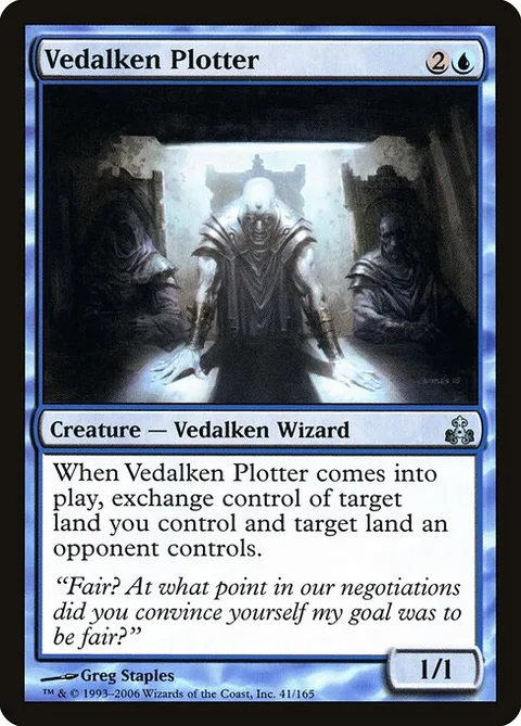 Vedalken Plotter, carte 41 de Guildpact