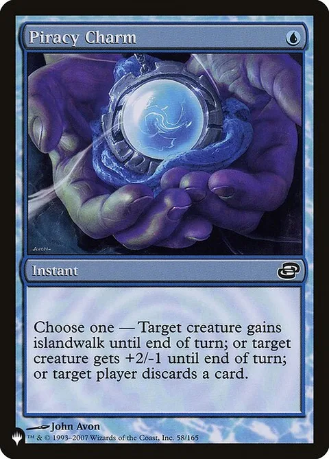 Piracy Charm, card PLC-58 from The List