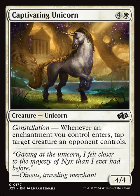 Captivating Unicorn, card 177 from Foundations Jumpstart