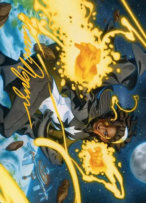 Photon, Mighty Marvel // Photon, Mighty Marvel, carte 34 de Marvel Super Heroes Art Series