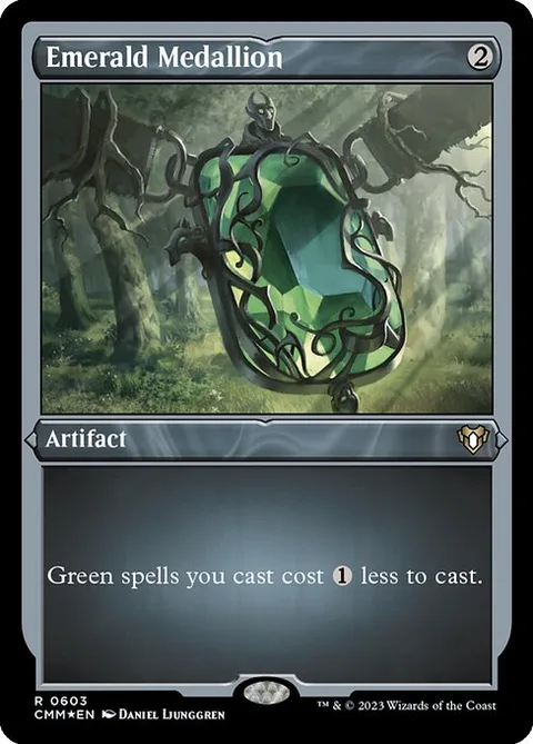 Emerald Medallion, carte 603 de Commander Masters