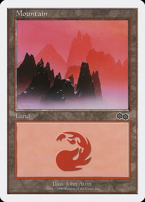 Mountain, card 121 from Battle Royale Box Set