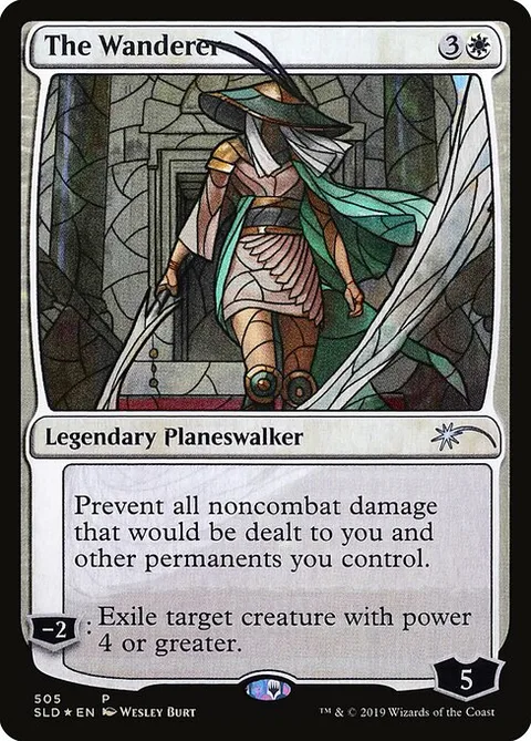 The Wanderer, card 505 from Secret Lair Drop