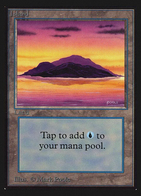 Island, carte 291 de Intl. Collectors' Edition