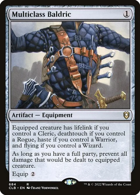 Multiclass Baldric, carte 684 de Commander Legends: Battle for Baldur's Gate