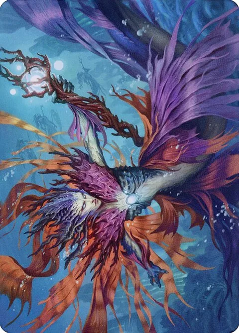 Vodalian Hexcatcher // Vodalian Hexcatcher, card 20 from Dominaria United Art Series
