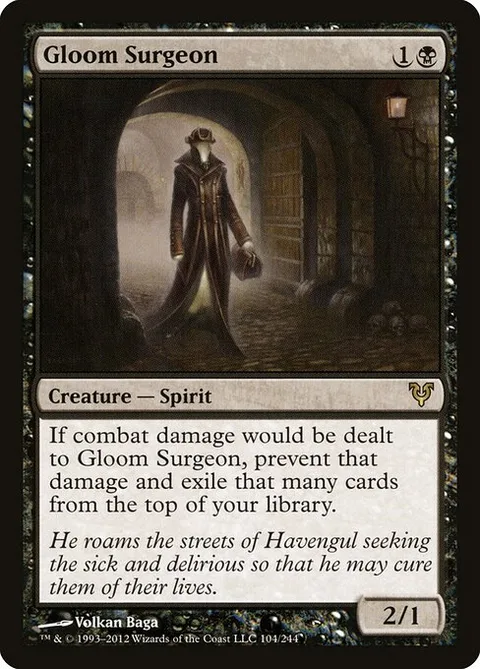 Gloom Surgeon, carte 104 de Avacyn Restored