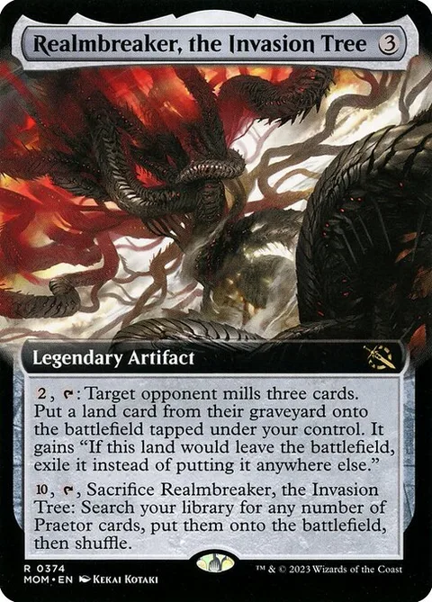 Realmbreaker, the Invasion Tree, card 374 from March of the Machine