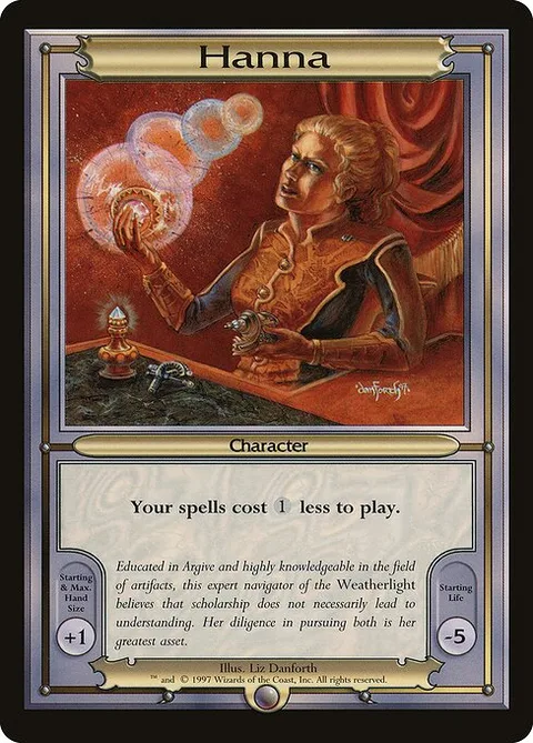 Hanna, carte 204 de Vanguard Series