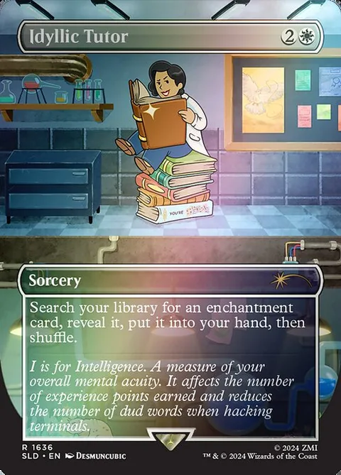 Idyllic Tutor, carte 1636★ de Secret Lair Drop