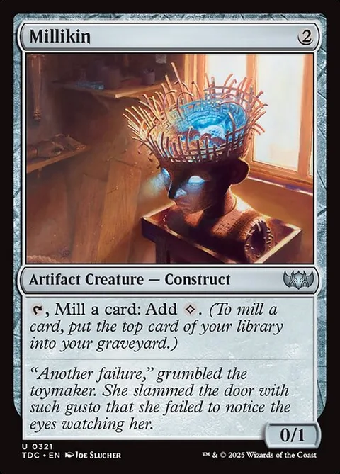 Millikin, card 321 from Tarkir: Dragonstorm Commander