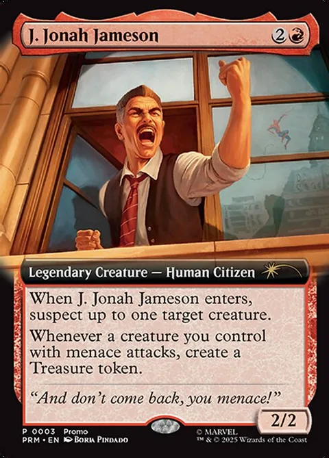 J. Jonah Jameson, card 17 from MagicFest 2025