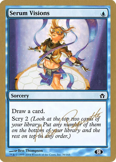 Serum Visions, card ap36sb from World Championship Decks 2004