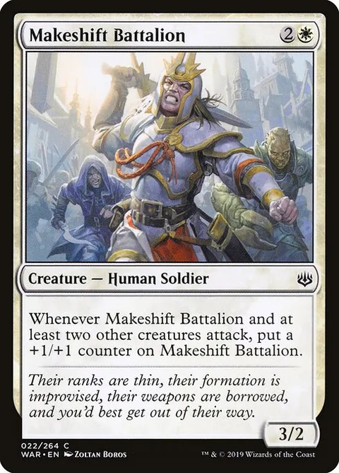 Makeshift Battalion, carte 22 de War of the Spark
