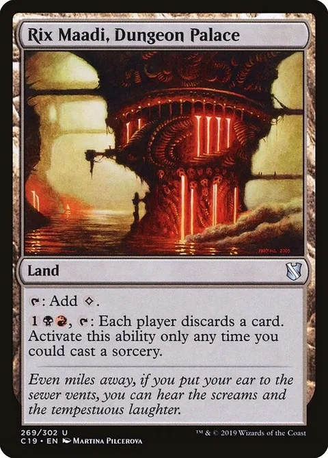 Rix Maadi, Dungeon Palace, carte 269 de Commander 2019