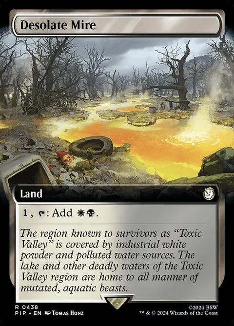 Desolate Mire, carte 438 de Fallout