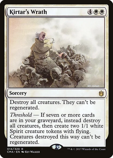 Kirtar's Wrath, carte 14 de Commander Anthology