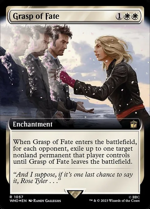 Grasp of Fate, card 1057 from Doctor Who