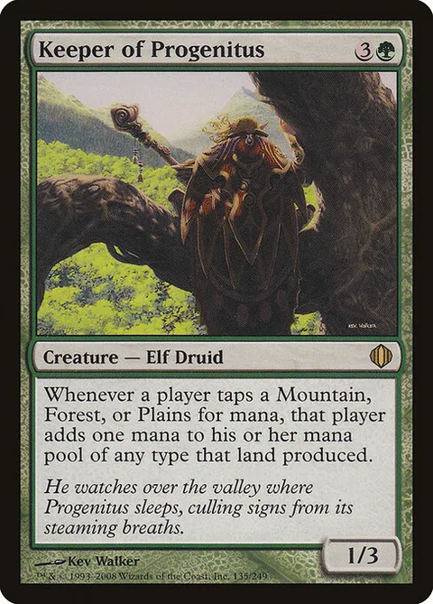 Keeper of Progenitus, carte 135 de Shards of Alara