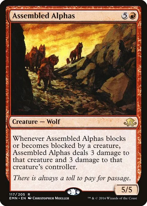 Assembled Alphas, card 117 from Eldritch Moon