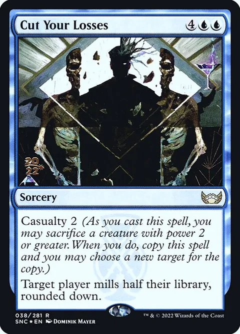 Cut Your Losses, carte 38s de Streets of New Capenna Promos