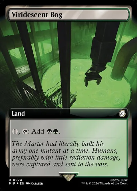 Viridescent Bog, carte 974 de Fallout
