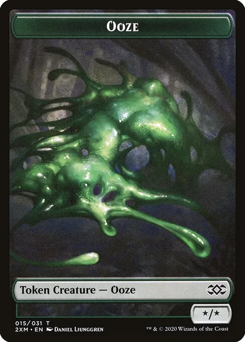 Ooze, card 15 from Double Masters Tokens
