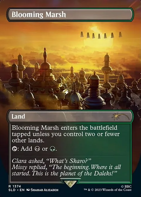 Blooming Marsh, carte 1374 de Secret Lair Drop