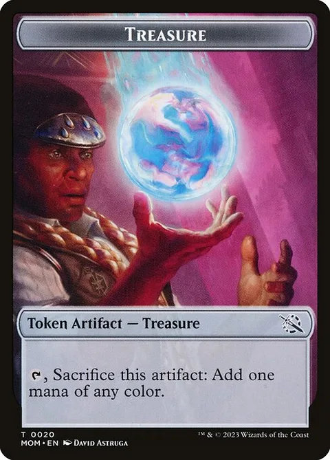 Treasure, card 20 from March of the Machine Tokens