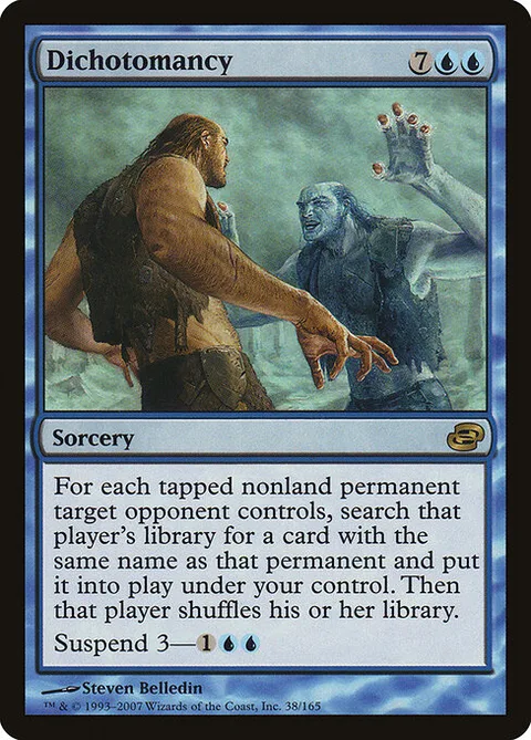 Dichotomancy, card 38 from Planar Chaos