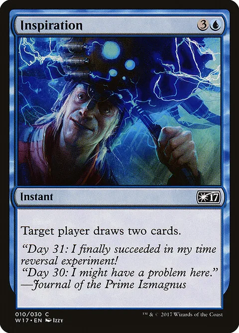 Inspiration, card 10 from Welcome Deck 2017