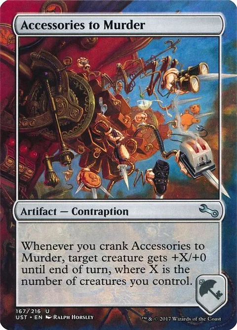 Accessories to Murder, carte 167 de Unstable