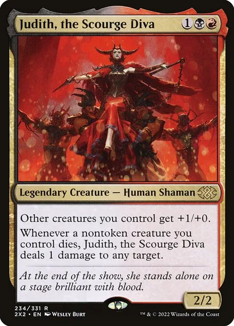 Judith, the Scourge Diva, carte 234 de Double Masters 2022