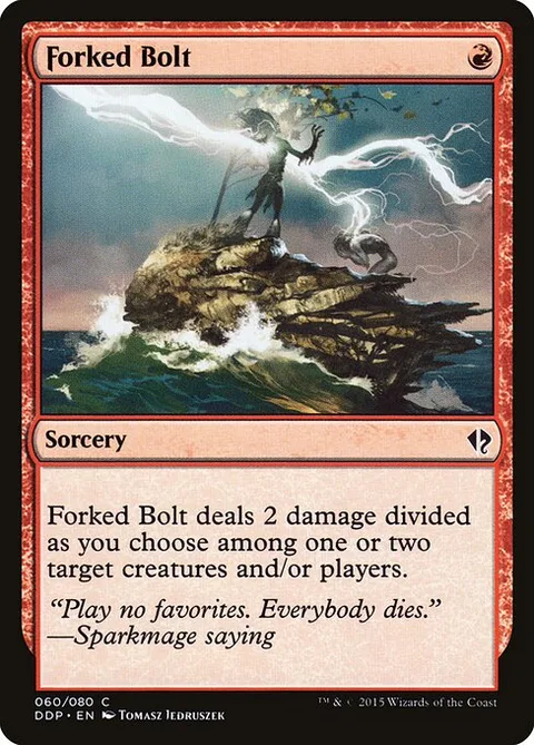 Forked Bolt, carte 60 de Duel Decks: Zendikar vs. Eldrazi