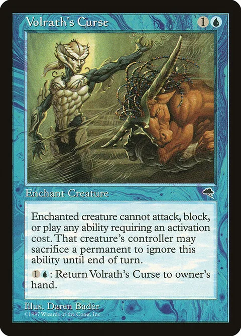 Volrath's Curse, card 101 from Tempest