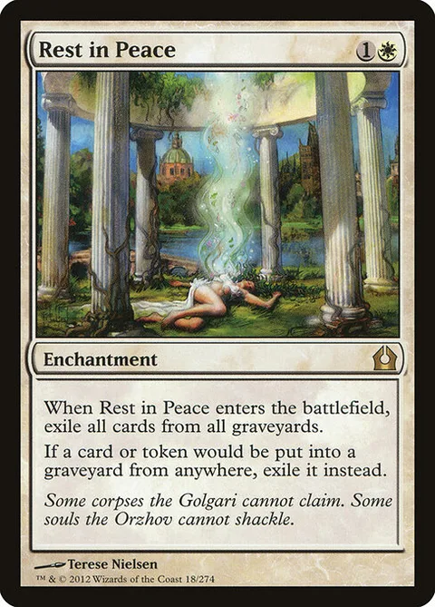 Rest in Peace, carte 18 de Return to Ravnica