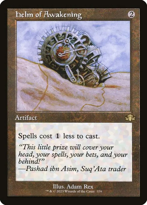 Helm of Awakening, carte 379 de Dominaria Remastered